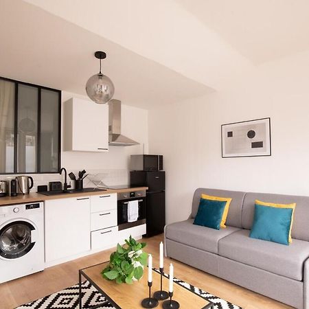 Appartement Lumineux Proche Parc De La Villette París Exterior foto