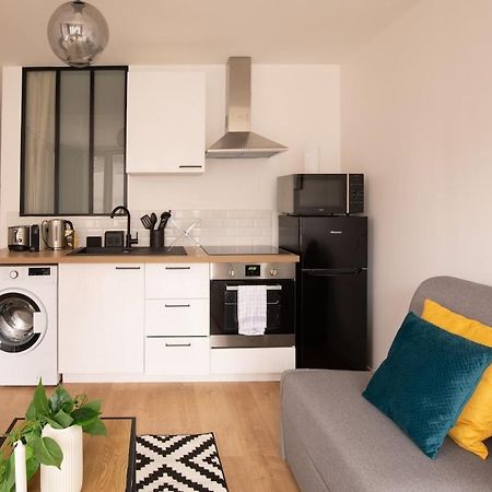 Appartement Lumineux Proche Parc De La Villette París Exterior foto